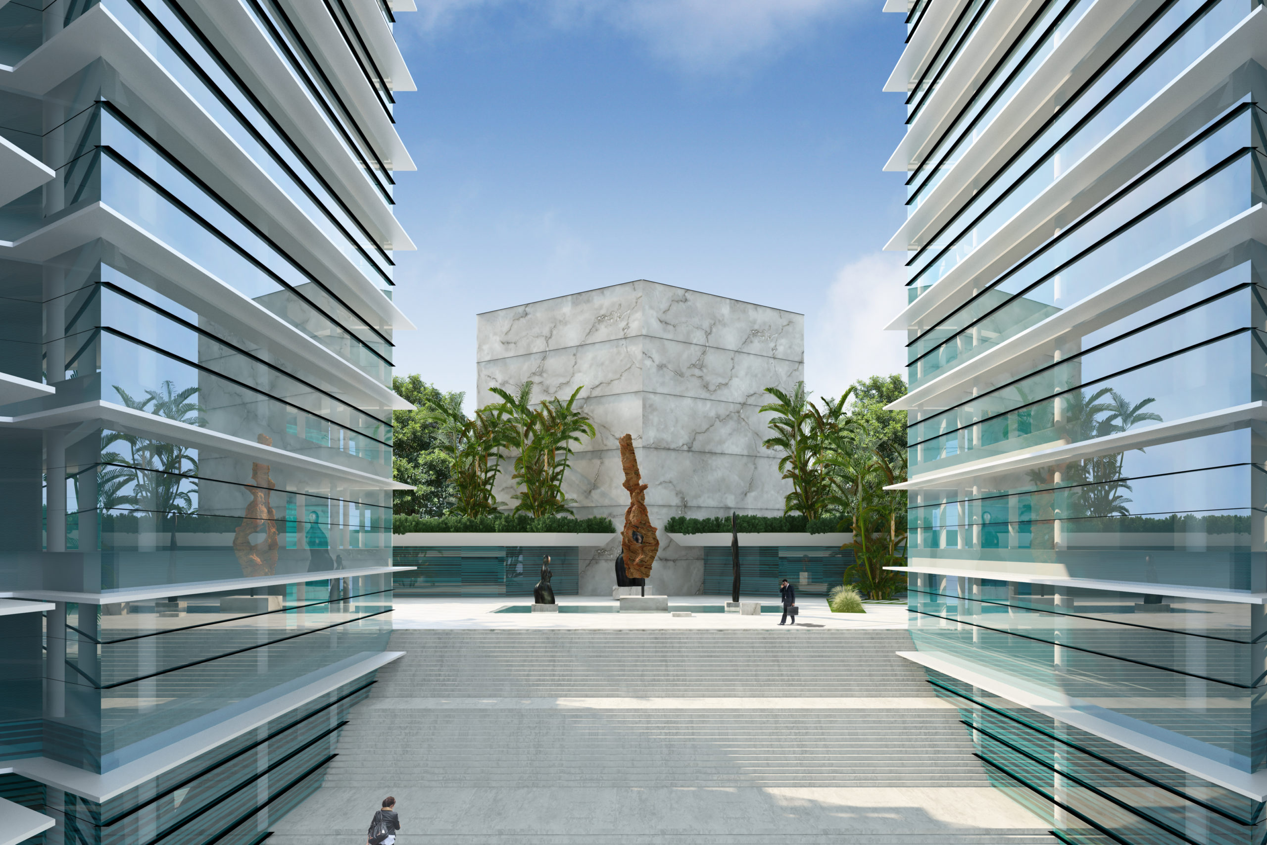 Entre tours escaliers