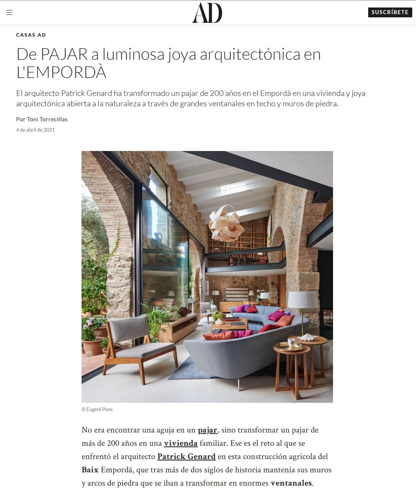 Casa G&P en AD