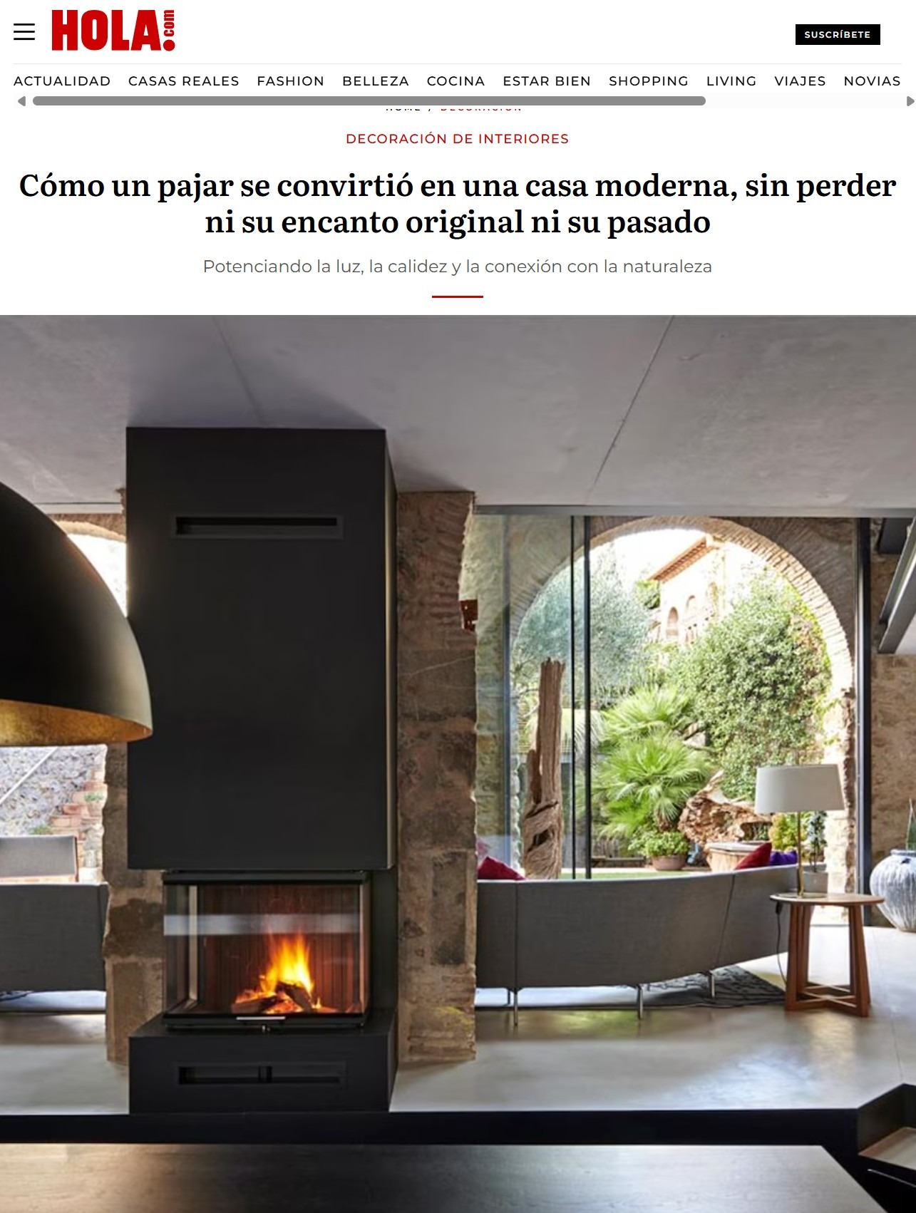Casa G&P en ¡Hola!