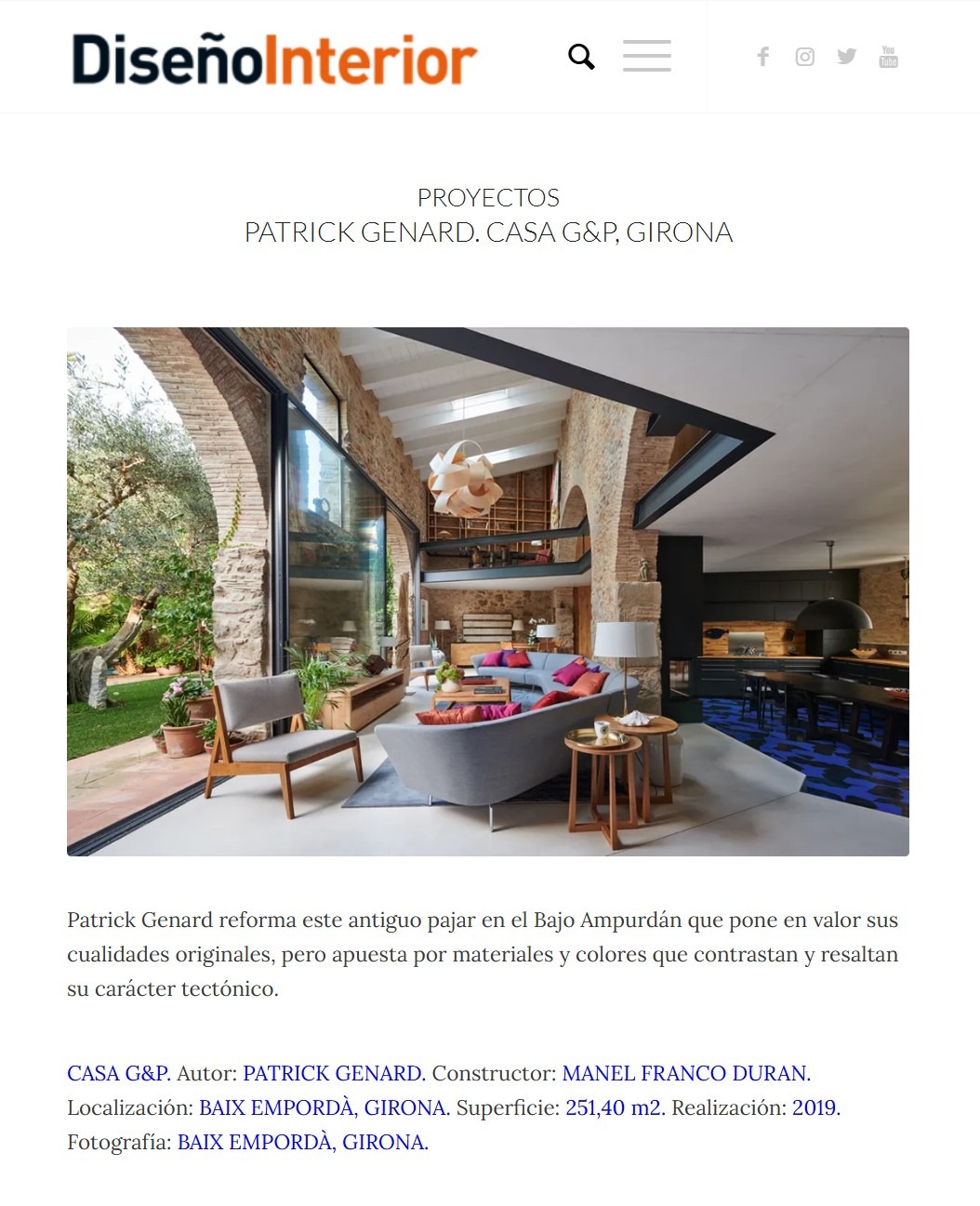 Casa G&P en Diseño Interior